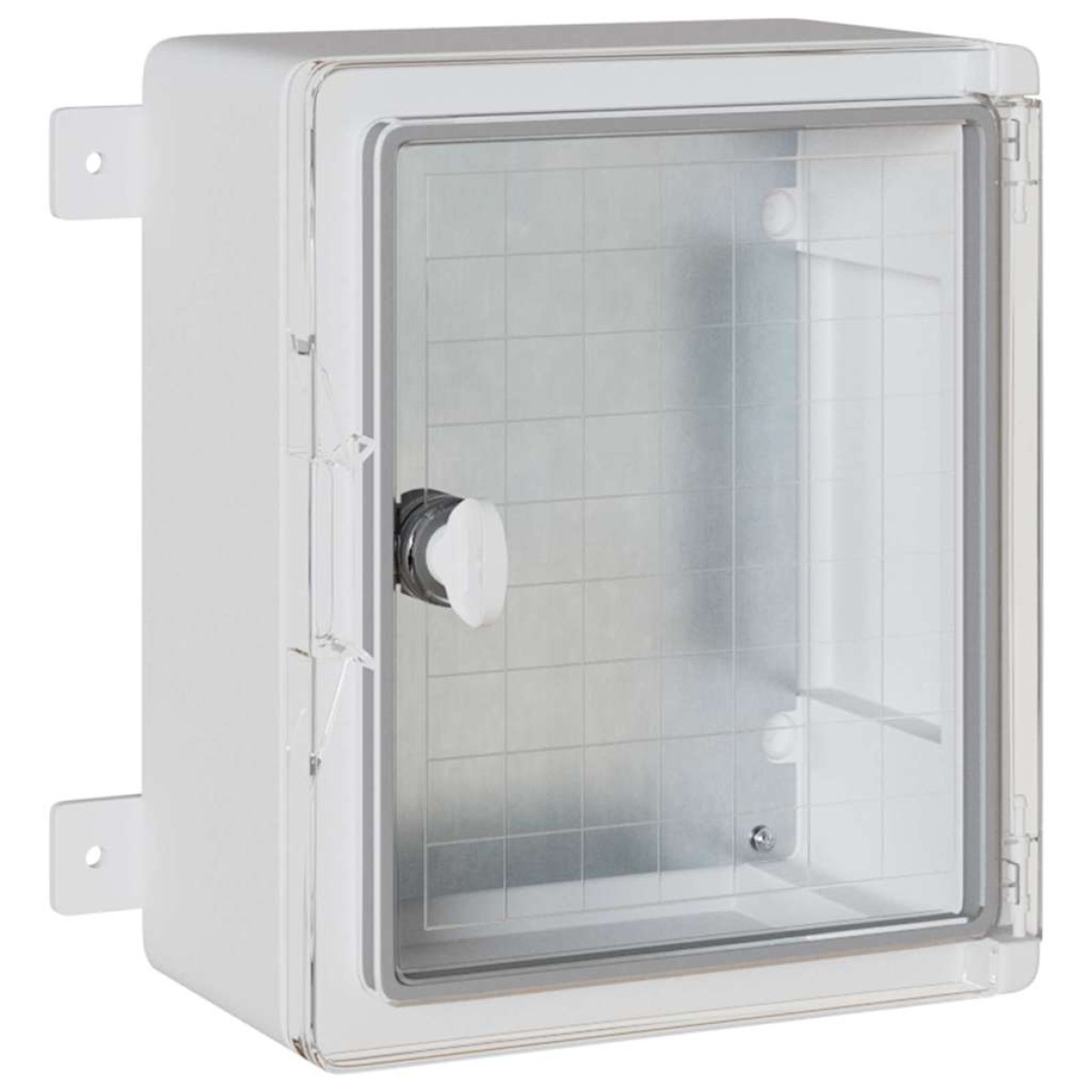 vidaXL Ντουλάπι Ελέγχου Γκρι 32 x 13 x 30 εκ ΑΒΣ Πλαστικό