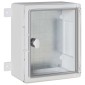 vidaXL Ντουλάπι Ελέγχου Γκρι 32 x 13 x 30 εκ ΑΒΣ Πλαστικό