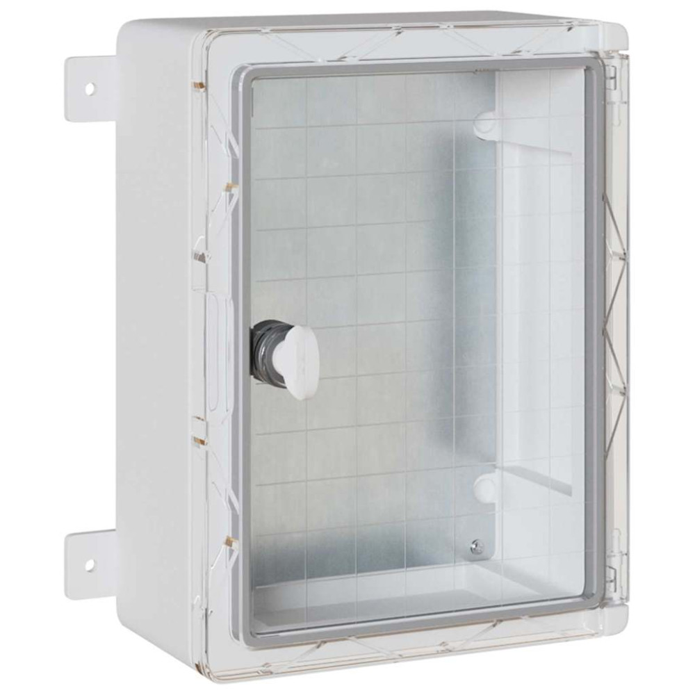 vidaXL Ντουλάπι Ελέγχου Γκρι 32 x 13 x 33 εκ ΑΒΣ Πλαστικό