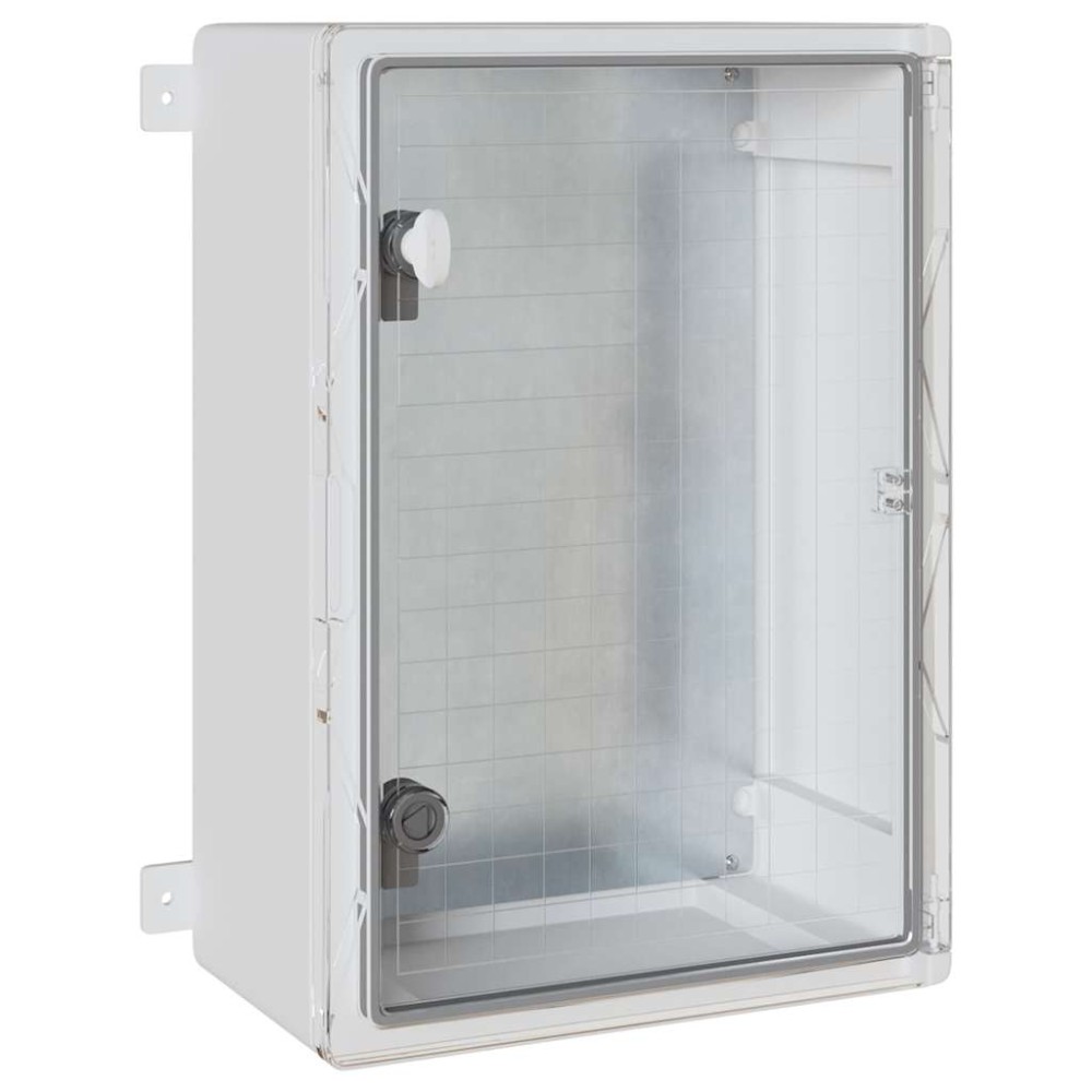 vidaXL Ντουλάπι Ελέγχου Γκρι 42 x 19,5 x 50 εκ ΑΒΣ Πλαστικό