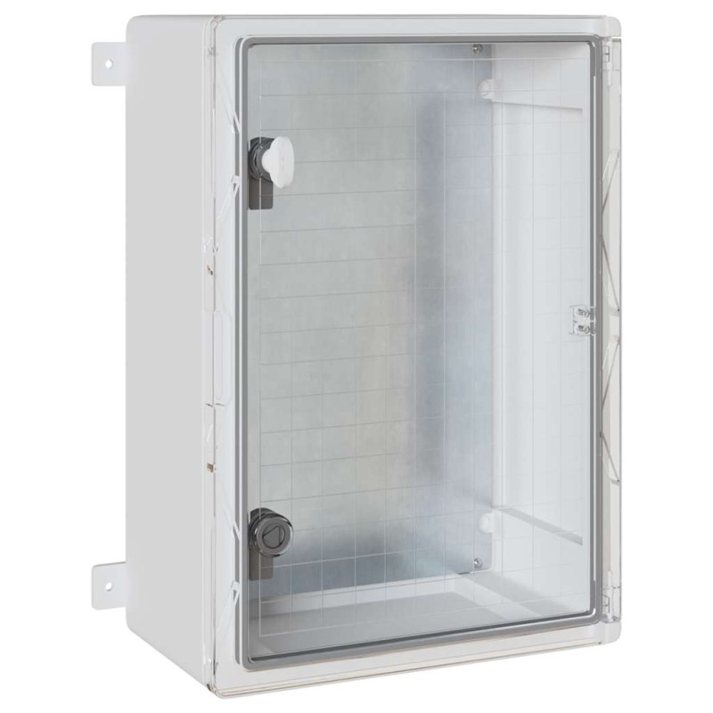vidaXL Ντουλάπι Ελέγχου Γκρι 42 x 19,5 x 50 εκ ΑΒΣ Πλαστικό