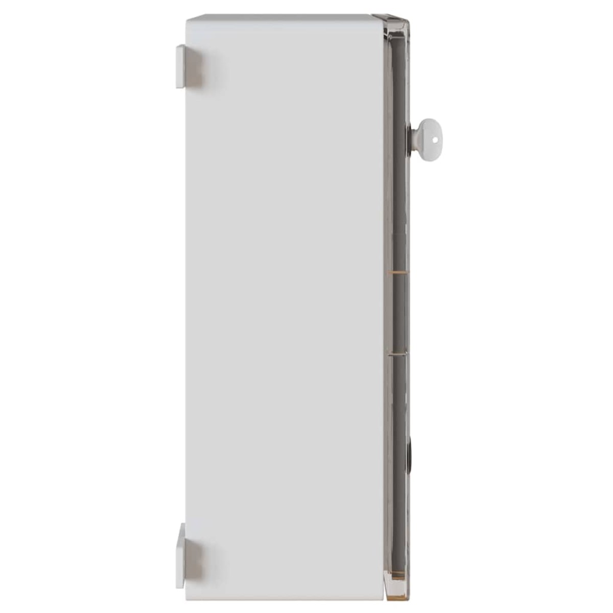 vidaXL Ντουλάπι Ελέγχου Γκρι 42 x 19,5 x 50 εκ ΑΒΣ Πλαστικό