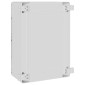 vidaXL Ντουλάπι Ελέγχου Γκρι 42 x 19,5 x 50 εκ ΑΒΣ Πλαστικό