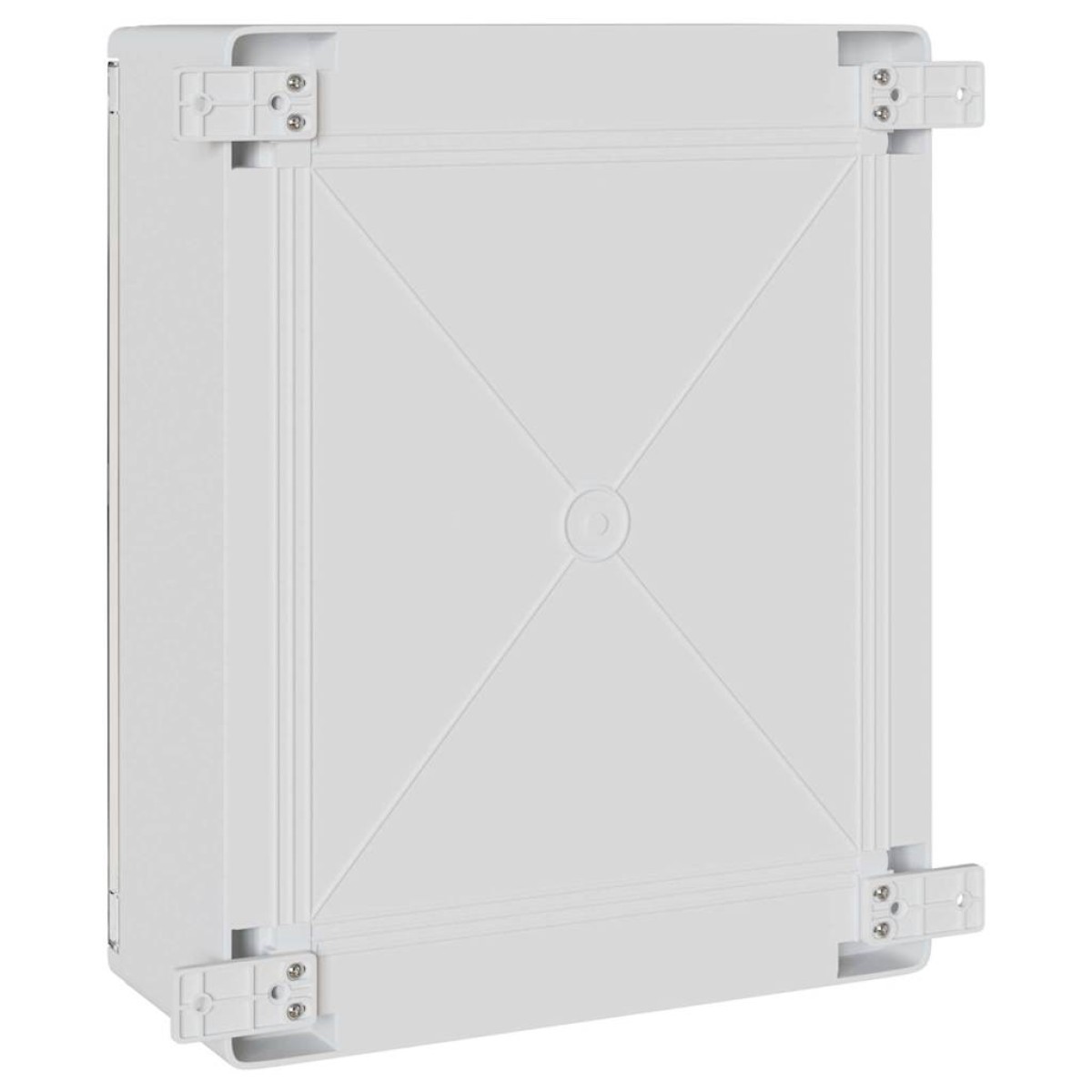 vidaXL Ντουλάπι Ελέγχου Γκρι 47 x 24 x 50 εκ ΑΒΣ Πλαστικό