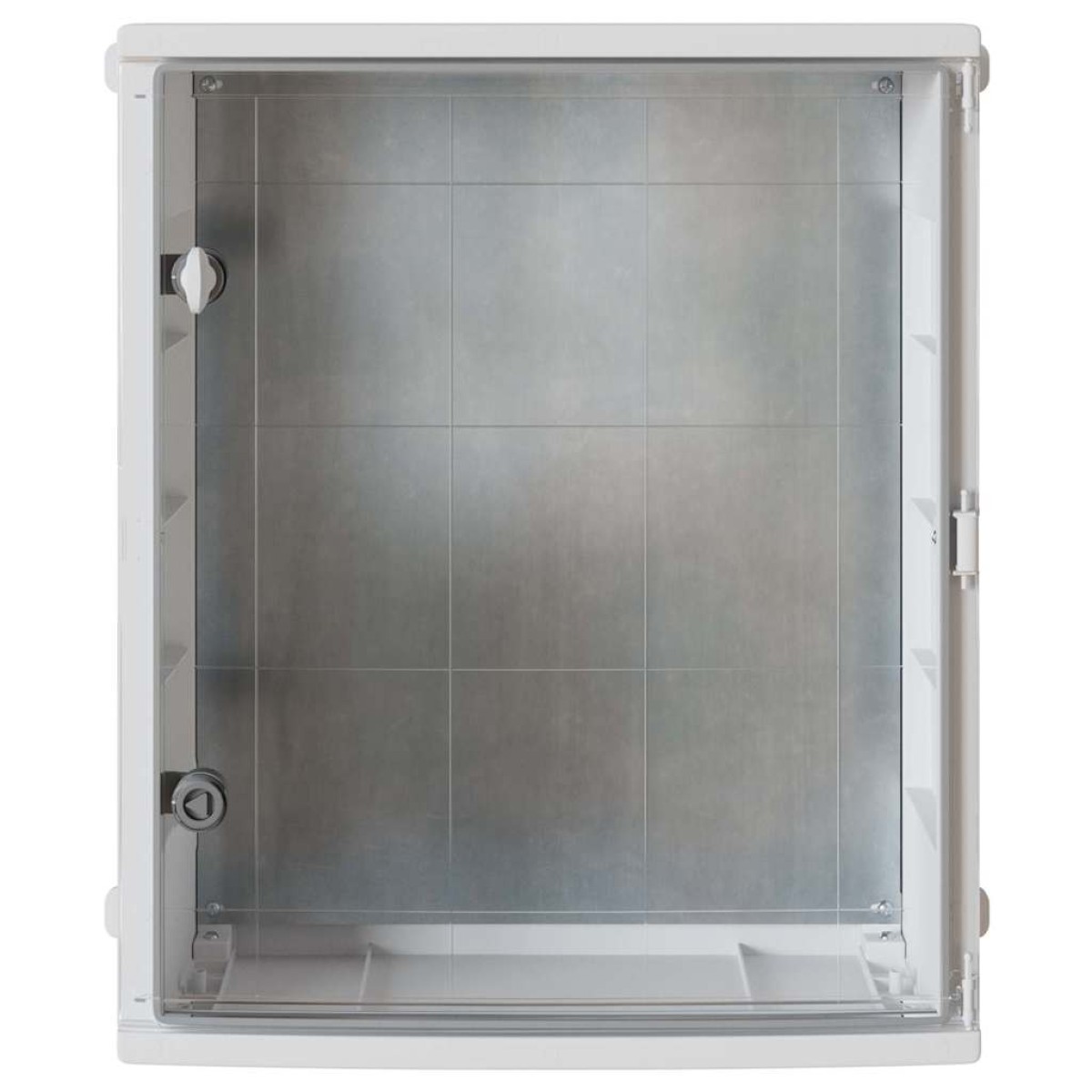 vidaXL Ντουλάπι Ελέγχου Γκρι 57 x 23 x 60 εκ ΑΒΣ Πλαστικό