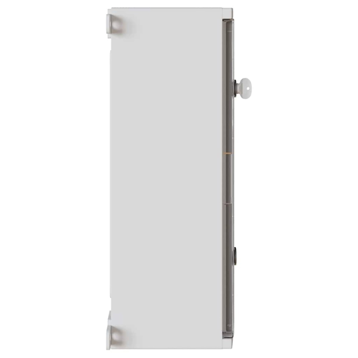 vidaXL Ντουλάπι Ελέγχου Γκρι 57 x 23 x 60 εκ ΑΒΣ Πλαστικό