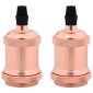 vidaXL Λαμπτήρες 2 τεμάχια Rose Gold E27