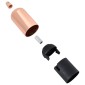 vidaXL Λαμπτήρες 2 τεμάχια Rose Gold E27