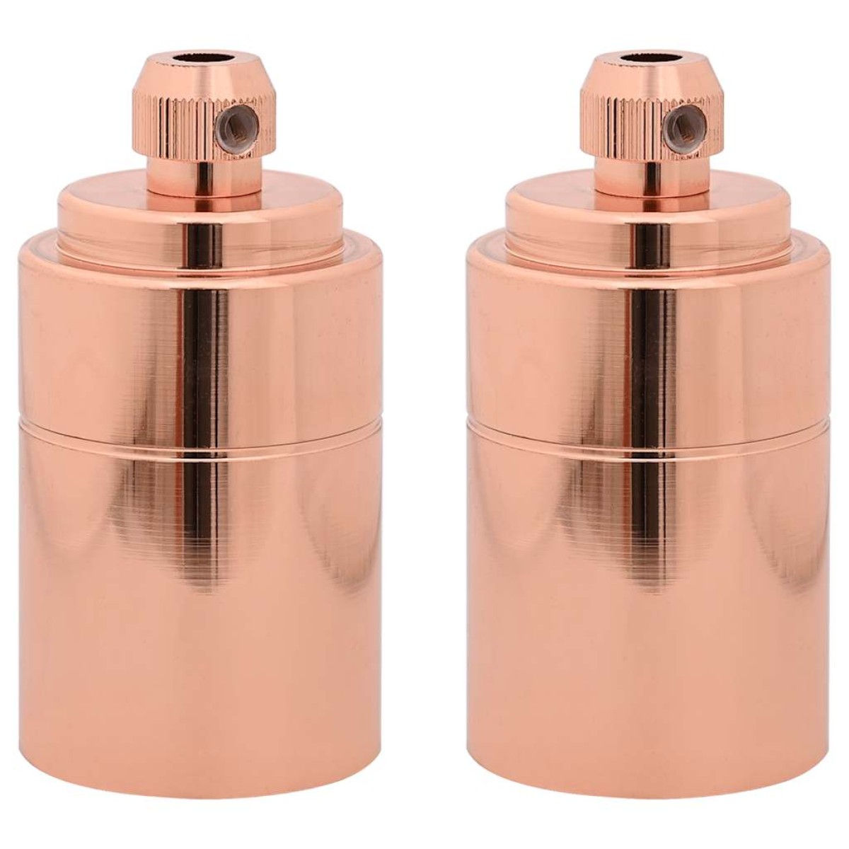 vidaXL Λαμπτήρες 2 τεμάχια Rose Gold E27