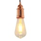 vidaXL Λαμπτήρες 2 τεμάχια Rose Gold E27