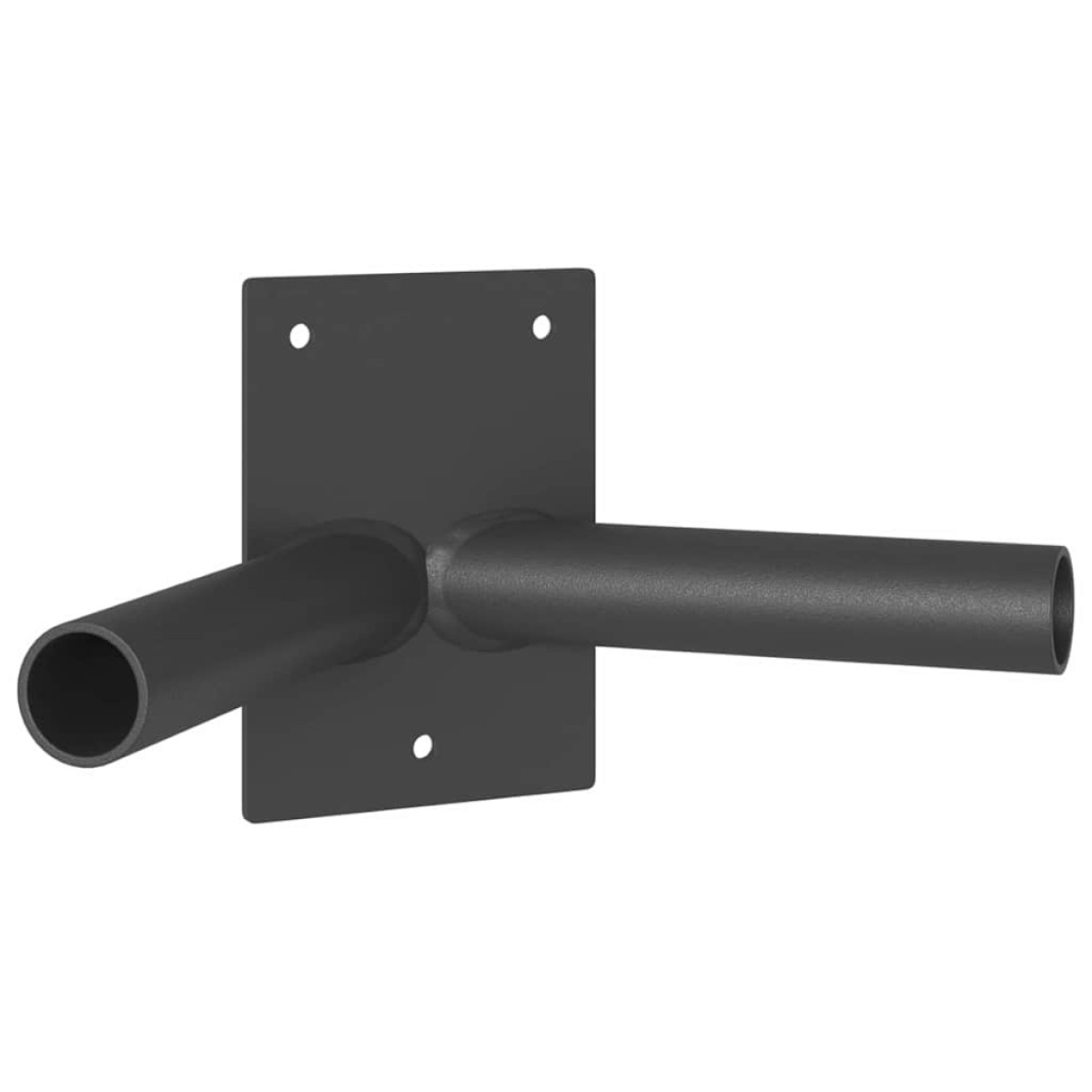 vidaXL Στήριγμα Σημαίας Μαύρο 11,5 x 7,5 x 0,2 εκ. Ατσάλι