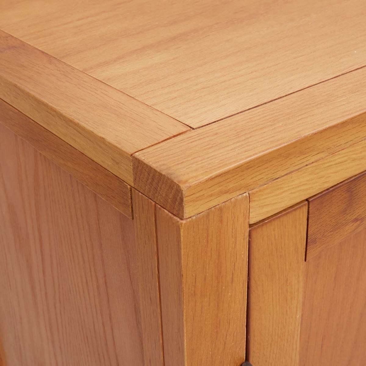vidaXL Ντουλαπιού με αποθήκευση Καφέ 80 x 35 x 95 εκ Στερεό Ξύλο Δρυός