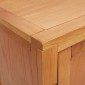 vidaXL Ντουλαπιού με αποθήκευση Καφέ 80 x 35 x 95 εκ Στερεό Ξύλο Δρυός