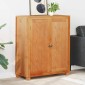 vidaXL Ντουλαπιού με αποθήκευση Καφέ 80 x 35 x 95 εκ Στερεό Ξύλο Δρυός