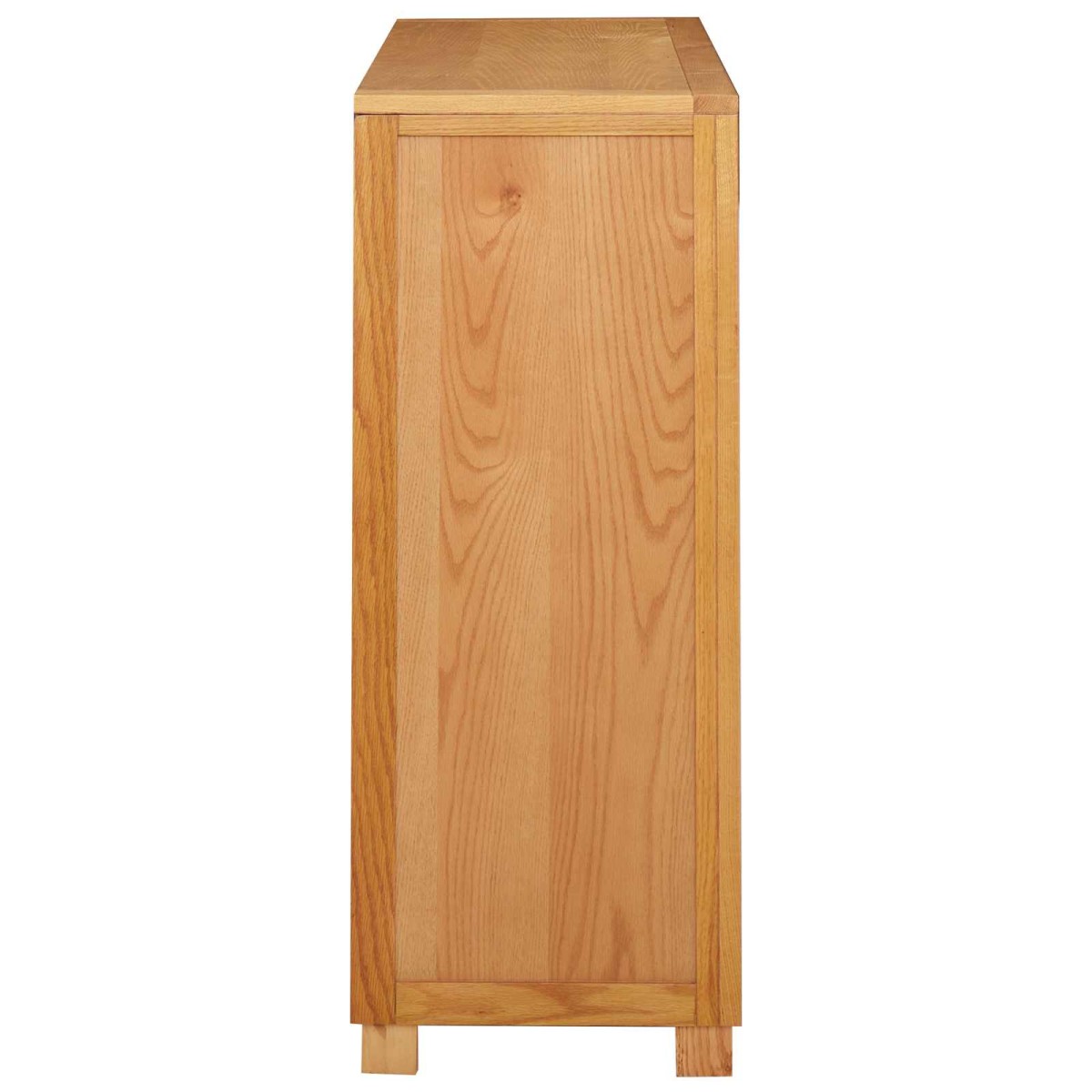 vidaXL Ντουλαπιού με αποθήκευση Καφέ 80 x 35 x 95 εκ Στερεό Ξύλο Δρυός