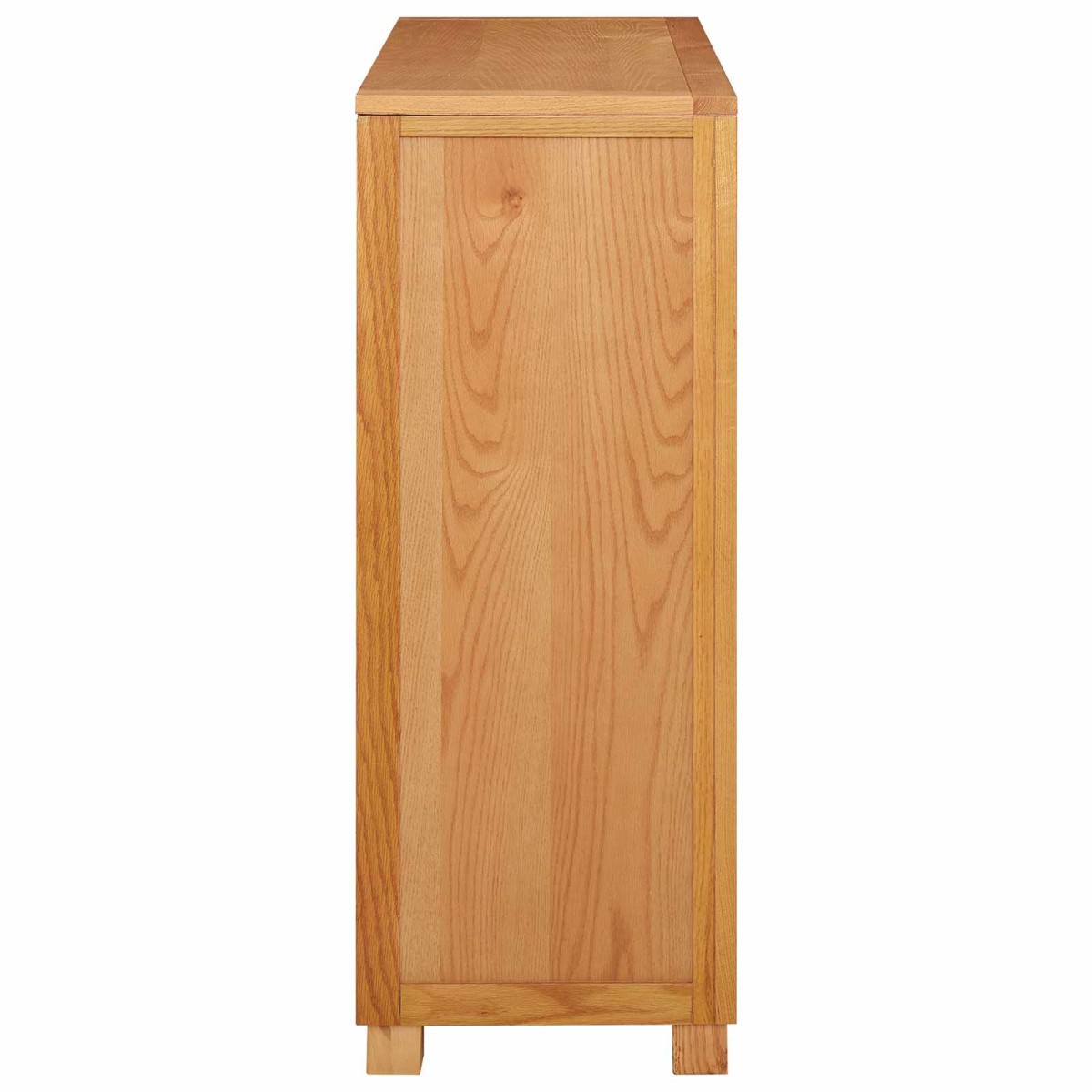vidaXL Ντουλαπιού με συρτάρι Καφέ 80 x 35 x 95 εκ Στερεό Ξύλο Δρυός