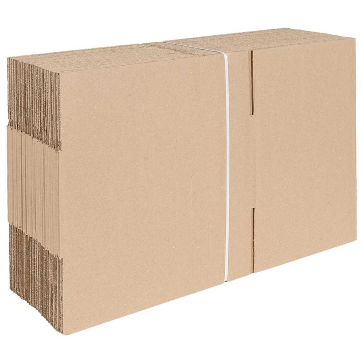 vidaXL Πτυσσόμενο Κουτί 50 τμχ. Φυσικό 30 x 21,5 x 14 εκ. Χαρτόνι