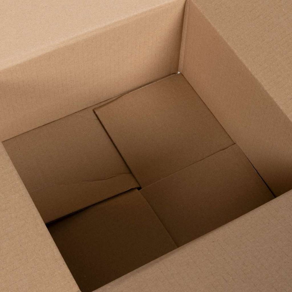 vidaXL Πτυσσόμενο Κουτί 50 τμχ. Φυσικό 30 x 30 x 15 cm Χαρτόνι