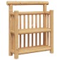 vidaXL Ράφι Τοίχου Επιτοίχιο Φυσικό 40 x 13 x 44 εκ. Μπαμπού