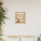 vidaXL Ράφι Τοίχου Επιτοίχιο Φυσικό 40 x 13 x 44 εκ. Μπαμπού