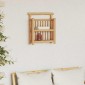 vidaXL Ράφι Τοίχου Επιτοίχιο Φυσικό 40 x 13 x 44 εκ. Μπαμπού