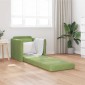 vidaXL Κρεβάτι καναπές Ανοιχτό Πράσινο 74 x 77 x 81 εκ. Βελούδο