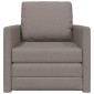 vidaXL Κρεβάτι καναπές Taupe 74 x 77 x 81 εκ. ύφασμα