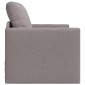vidaXL Κρεβάτι καναπές Taupe 74 x 77 x 81 εκ. ύφασμα