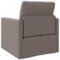 vidaXL Κρεβάτι καναπές Taupe 74 x 77 x 81 εκ. ύφασμα