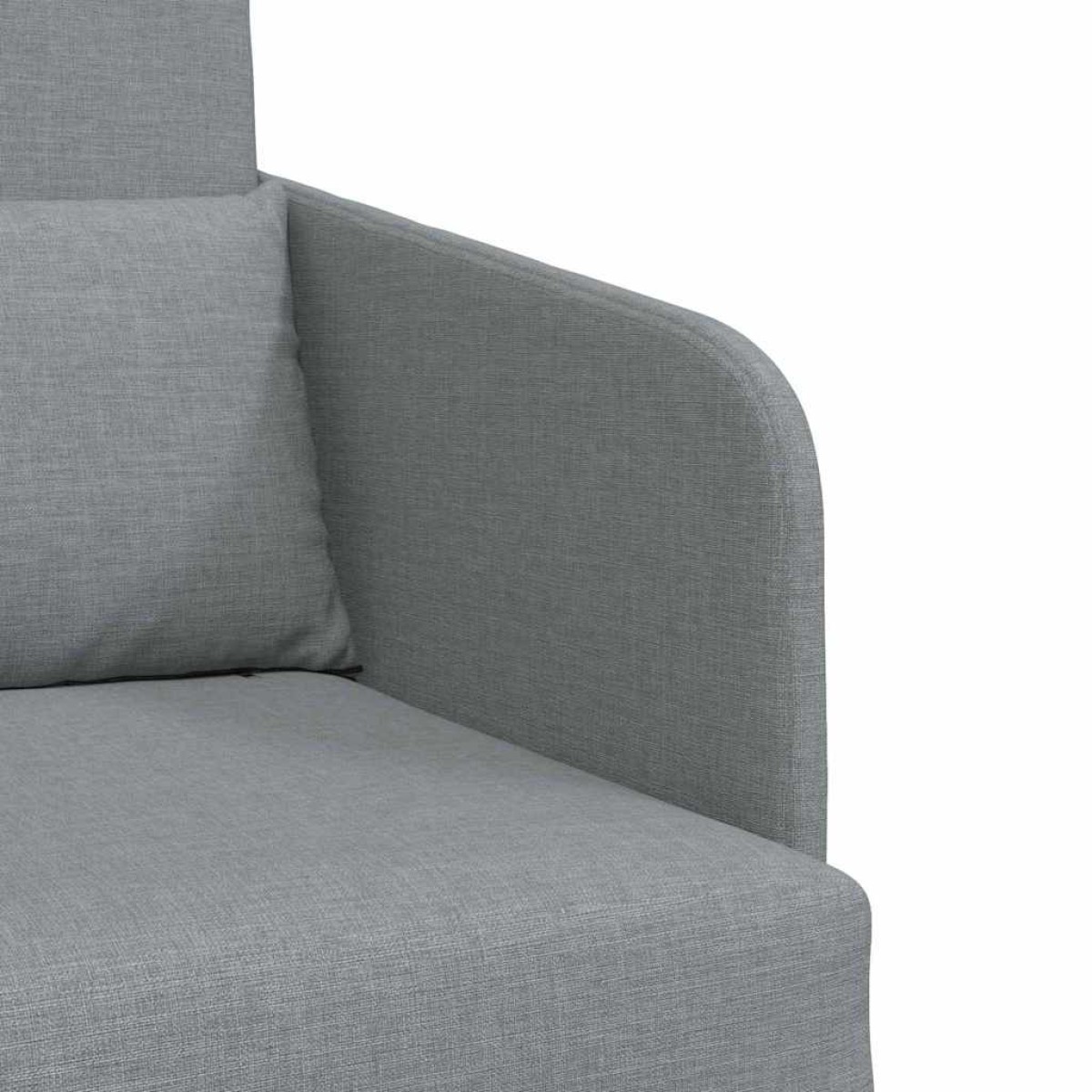 vidaXL Κρεβάτι καναπές Ανοιχτό γκρι 65 x 80 x 83 εκ. ύφασμα
