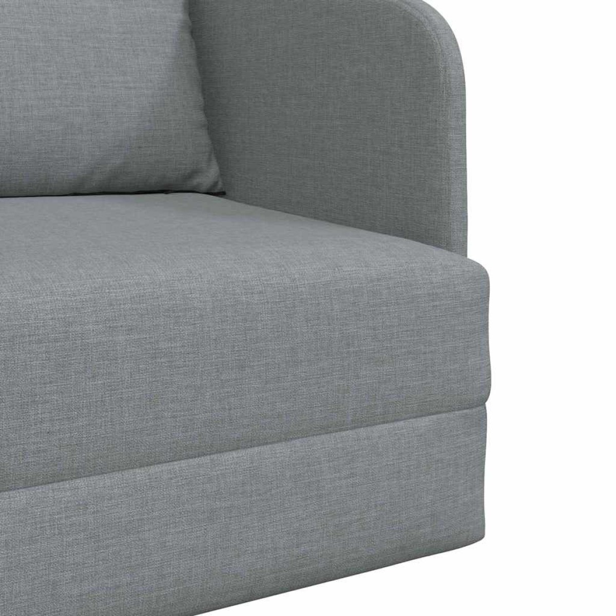 vidaXL Κρεβάτι καναπές Ανοιχτό γκρι 65 x 80 x 83 εκ. ύφασμα