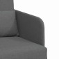 vidaXL Κρεβάτι καναπές Σκούρο Γκρι 65 x 80 x 83 εκ. ύφασμα
