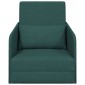 vidaXL Κρεβάτι καναπές Σκούρο Πράσινο 65 x 80 x 83 εκ. ύφασμα