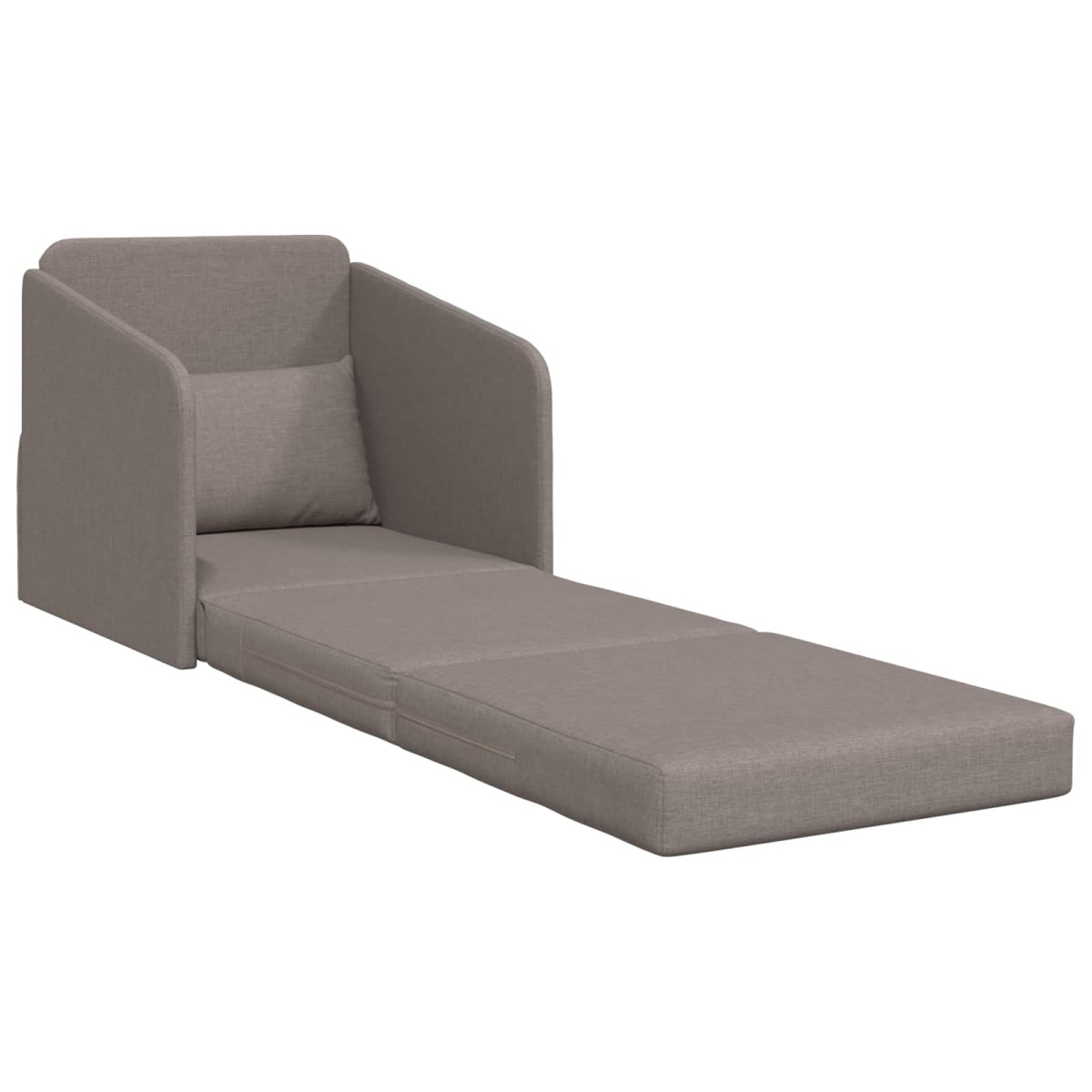 vidaXL Κρεβάτι καναπές Taupe 65 x 80 x 83 εκ. ύφασμα