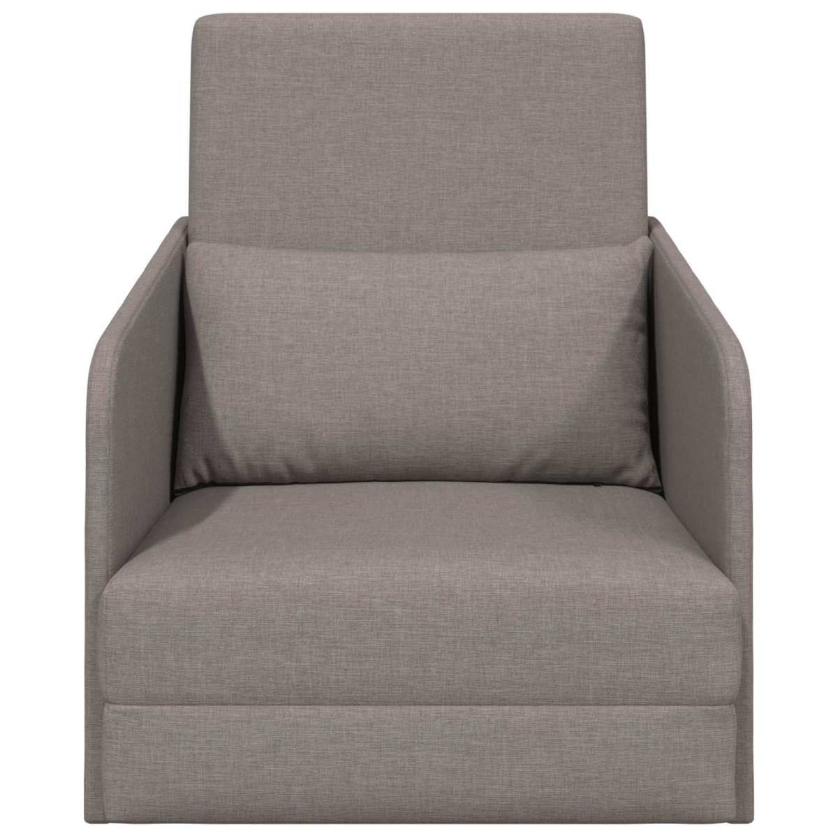 vidaXL Κρεβάτι καναπές Taupe 65 x 80 x 83 εκ. ύφασμα