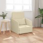vidaXL Κρεβάτι καναπές Κρεμ 65 x 80 x 83 εκ. ύφασμα