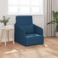 vidaXL Κρεβάτι καναπές Μπλε 65 x 80 x 83 εκ. ύφασμα