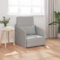 vidaXL Κρεβάτι καναπές Σκίουρος Γκρί 65 x 80 x 83 εκ. ύφασμα