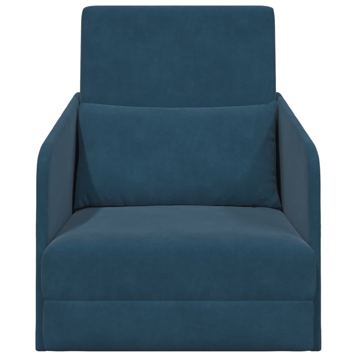 vidaXL Κρεβάτι καναπές Μπλε 65 x 80 x 83 εκ. Βελούδο