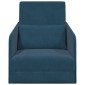 vidaXL Κρεβάτι καναπές Μπλε 65 x 80 x 83 εκ. Βελούδο