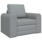 vidaXL Κρεβάτι καναπές Ανοιχτό γκρι 98 x 71 x 83 εκ. ύφασμα