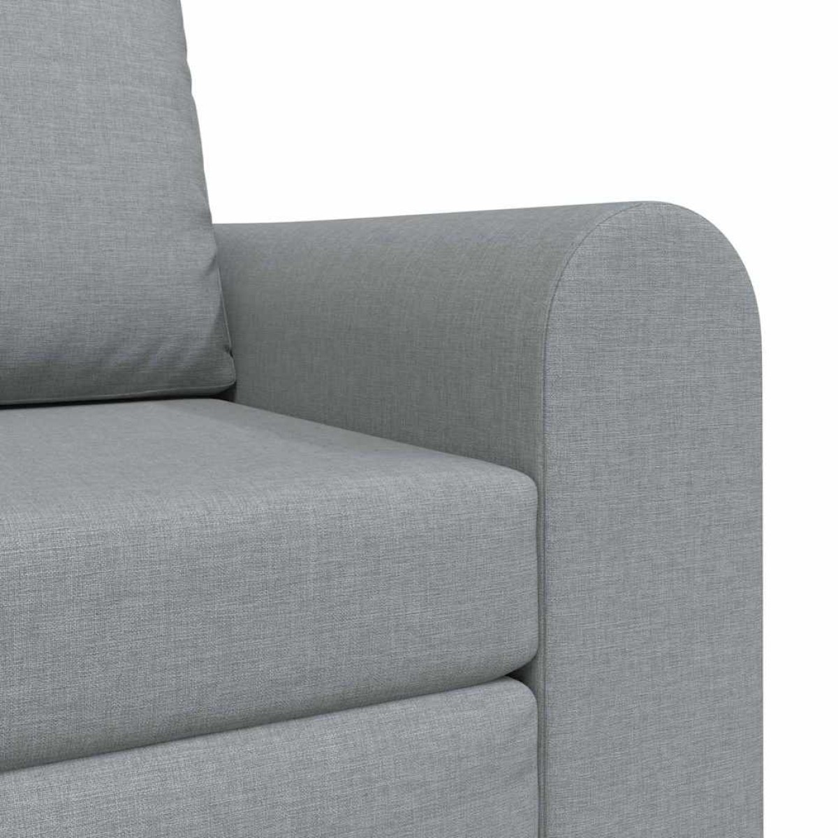 vidaXL Κρεβάτι καναπές Ανοιχτό γκρι 98 x 71 x 83 εκ. ύφασμα