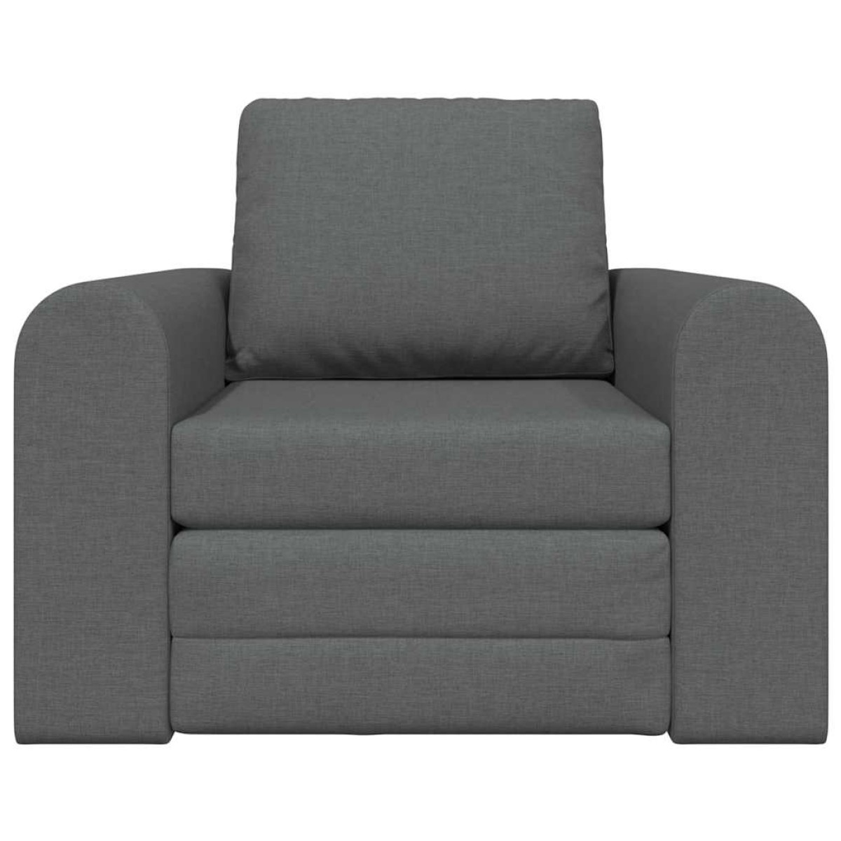 vidaXL Κρεβάτι καναπές Σκούρο Γκρι 98 x 71 x 83 εκ. ύφασμα