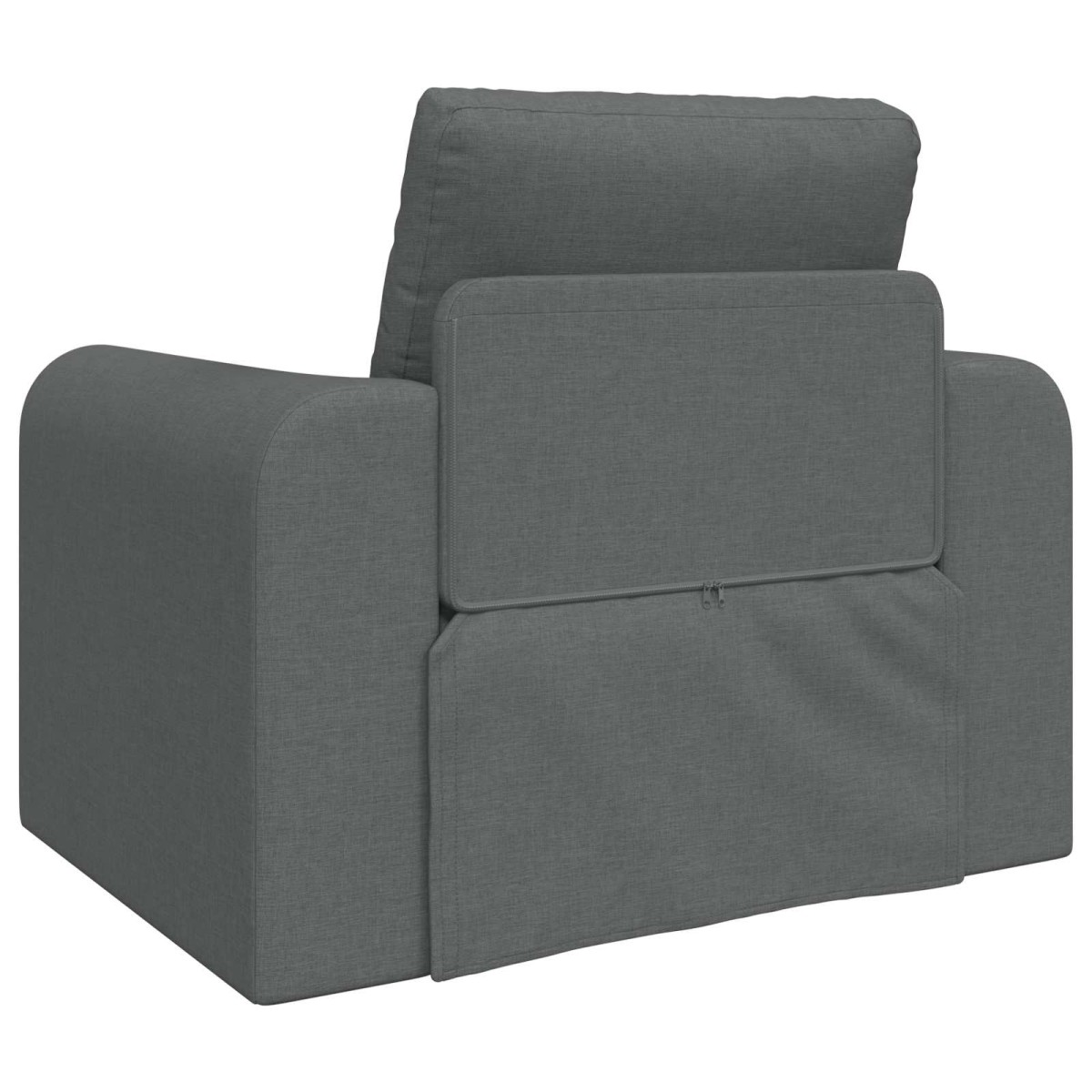 vidaXL Κρεβάτι καναπές Σκούρο Γκρι 98 x 71 x 83 εκ. ύφασμα