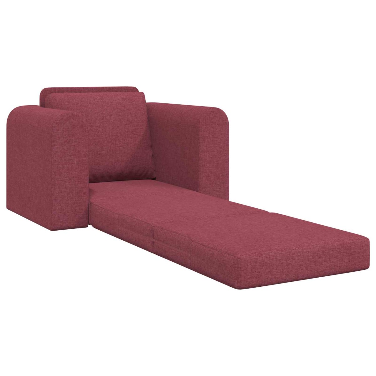 vidaXL Κρεβάτι καναπές Κόκκινο 98 x 71 x 83 εκ. ύφασμα