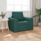 vidaXL Κρεβάτι καναπές Σκούρο Πράσινο 98 x 71 x 83 εκ. ύφασμα