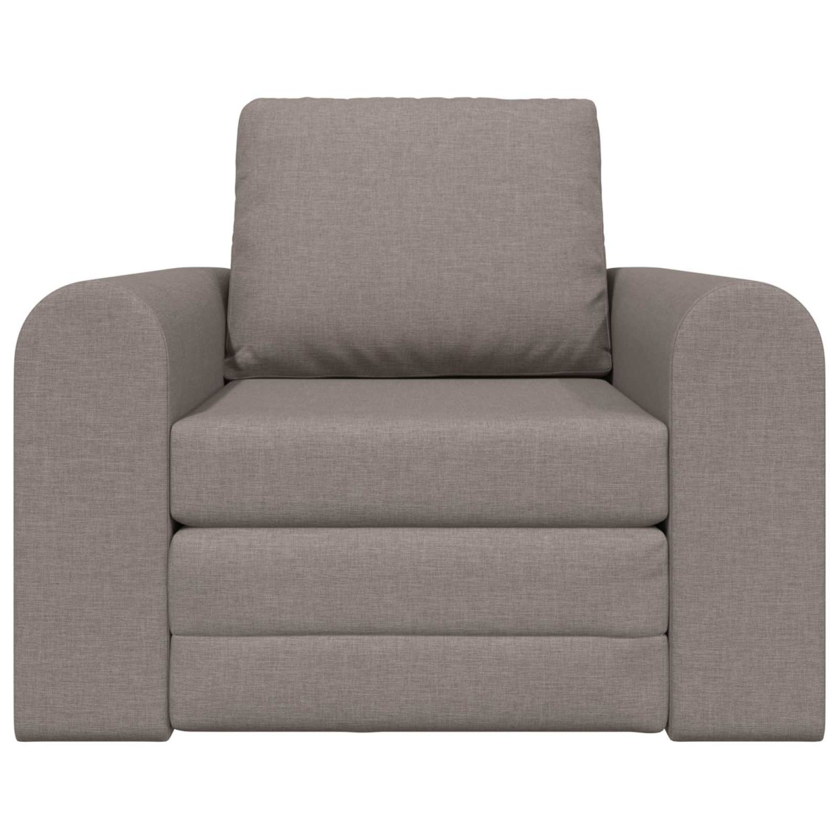 vidaXL Κρεβάτι καναπές Taupe 98 x 71 x 83 εκ. ύφασμα