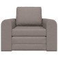vidaXL Κρεβάτι καναπές Taupe 98 x 71 x 83 εκ. ύφασμα
