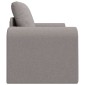 vidaXL Κρεβάτι καναπές Taupe 98 x 71 x 83 εκ. ύφασμα