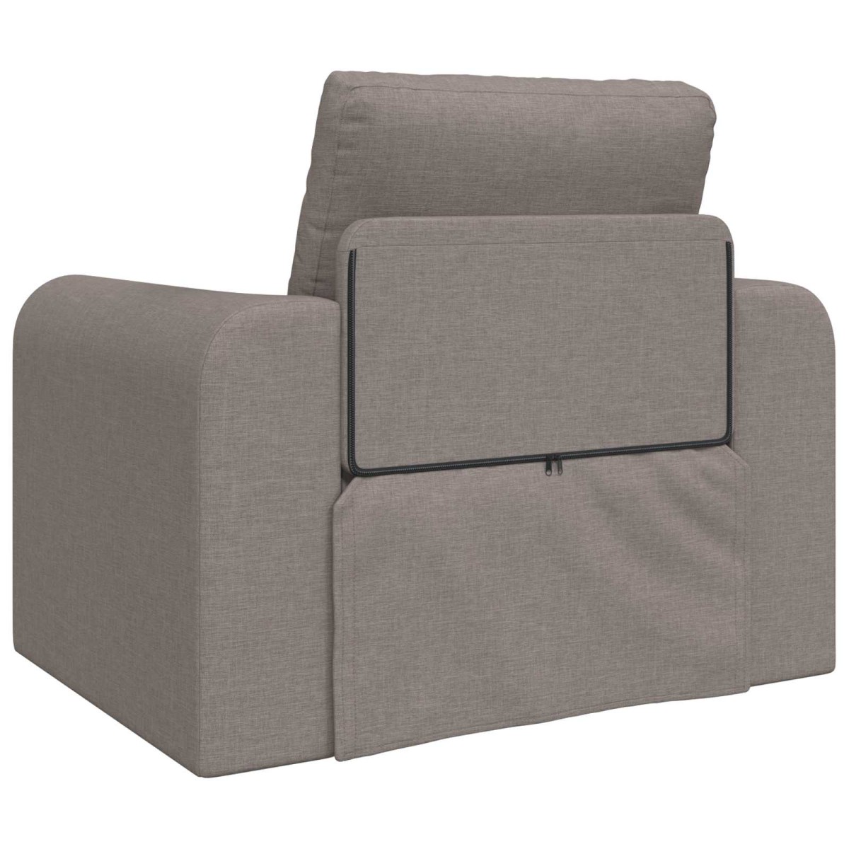 vidaXL Κρεβάτι καναπές Taupe 98 x 71 x 83 εκ. ύφασμα